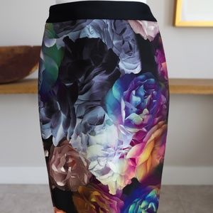 Ted Baker Floral Pencil Skirt